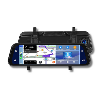 MirrorLink Ultra™ | Smart Dashcam Mirror with Wireless CarPlay