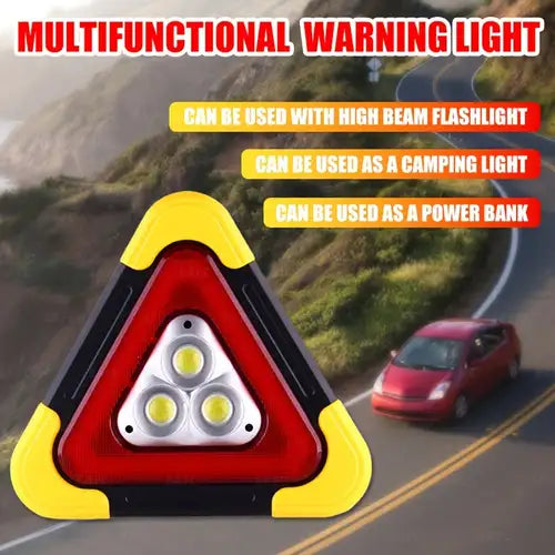 Emergency Warning Road Safety Triangle Kit