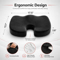 AutoComfort™ — Memory Foam Coccyx Seat Cushion Automotive Must