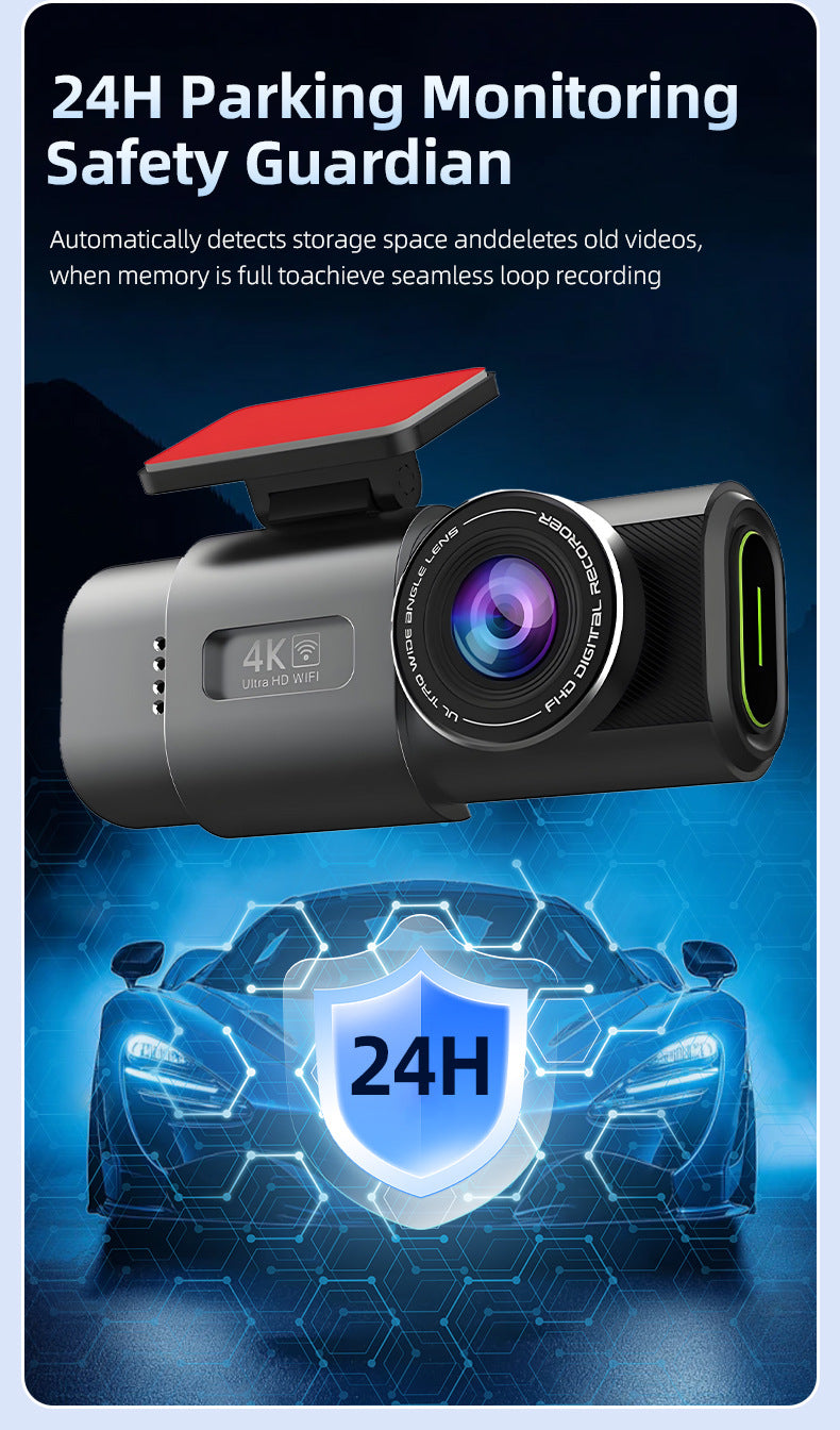 Sentinel 4K Ultra HD — Dual Dash Cam with GPS & Night Vision Automotive Must