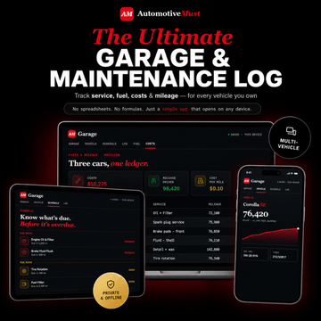 AutomotiveMust Garage — Lifetime License Automotive Must