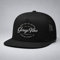 The Badge Cap — Flat Bill Snapback | Garage Vibes Printify