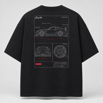 Shop Manual — Heavyweight Boxy Tee | Garage Vibes. Printify
