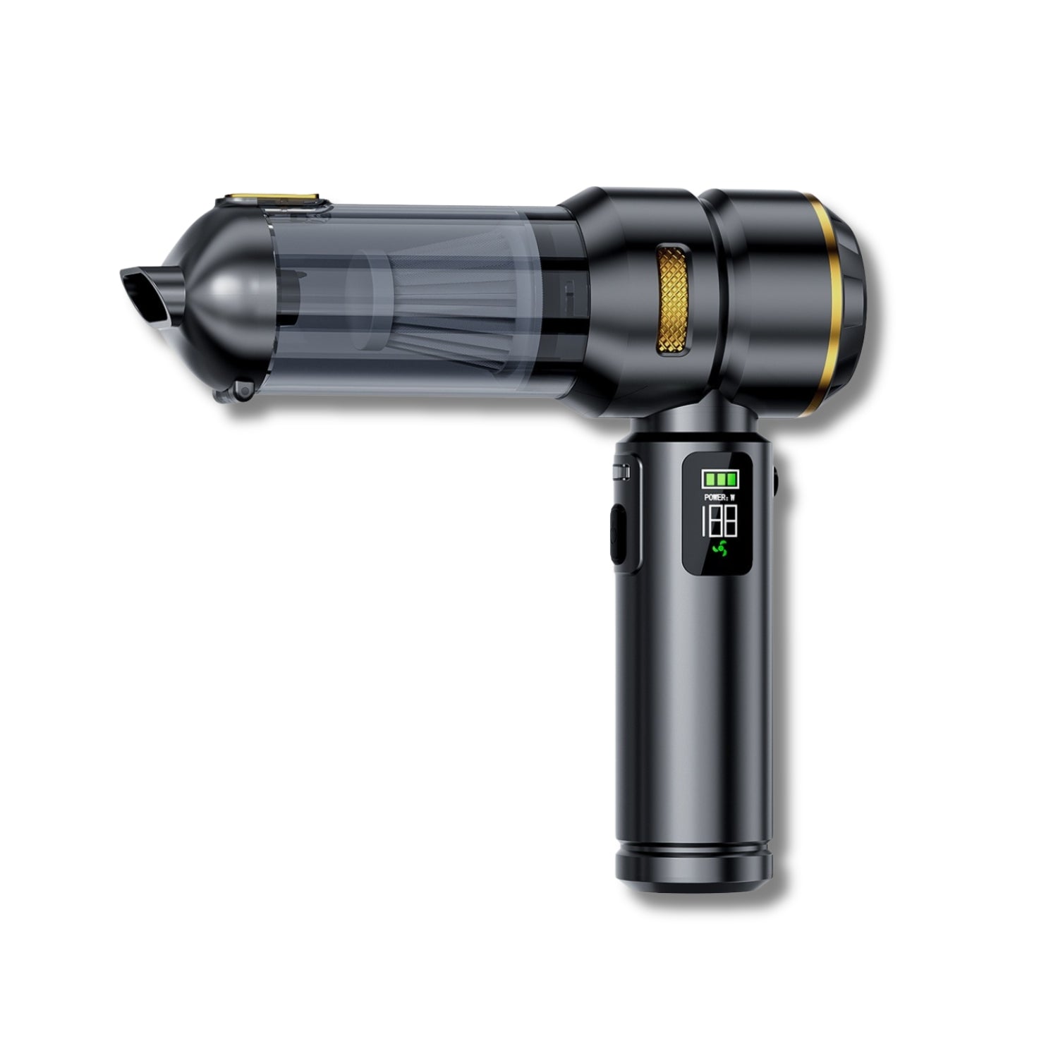 TurboVac 17KPa — Portable 100W Cordless Car Vacuum & Blower Automotive Must