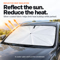 UmbraShade™ Umbrella Windshield Sun Shade for Cars – UV & Heat Block AutomotiveMust