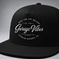 The Badge Cap — Flat Bill Snapback | Garage Vibes Printify