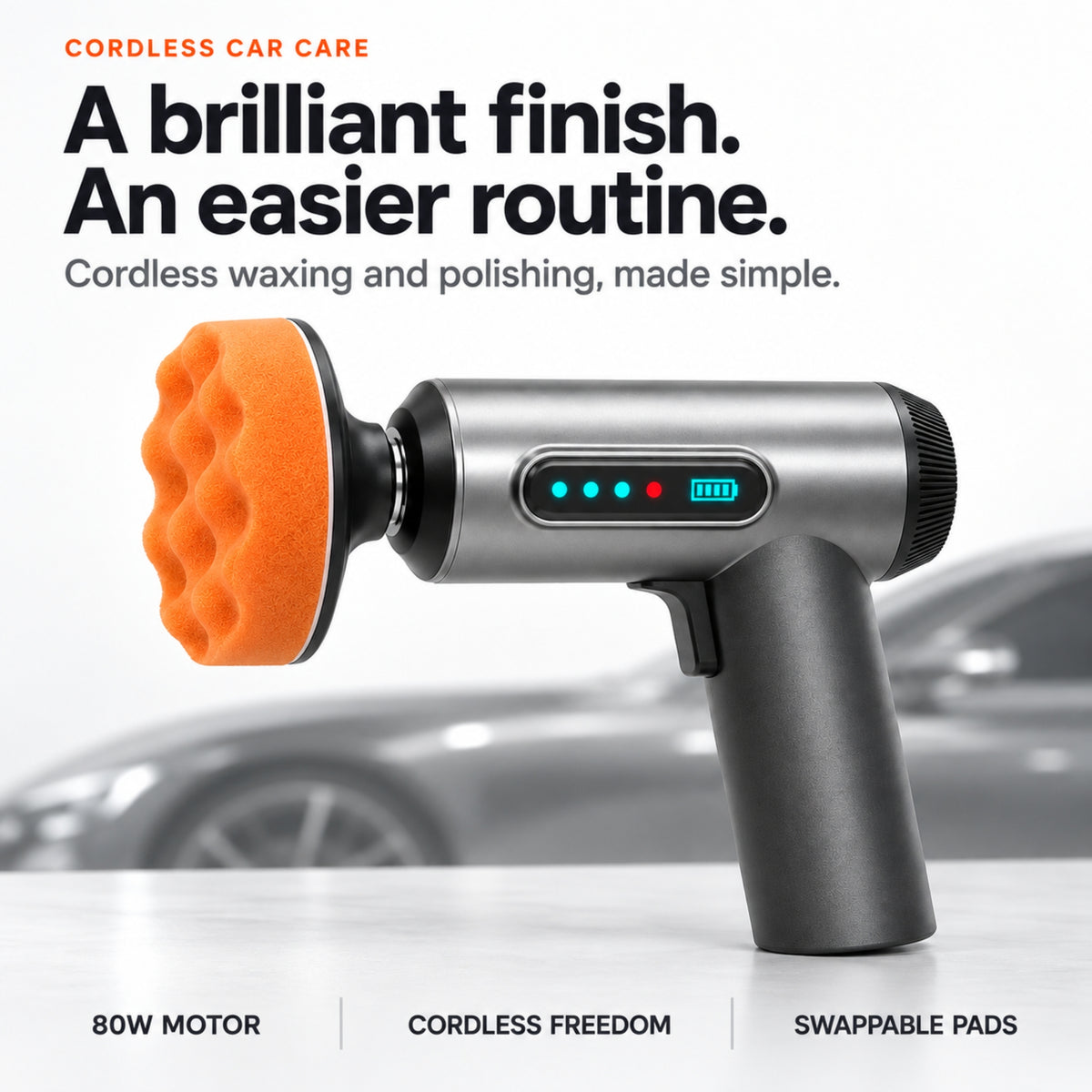 ShinePro™ | Cordless Car Waxer & Polishing Kit Automotive Must
