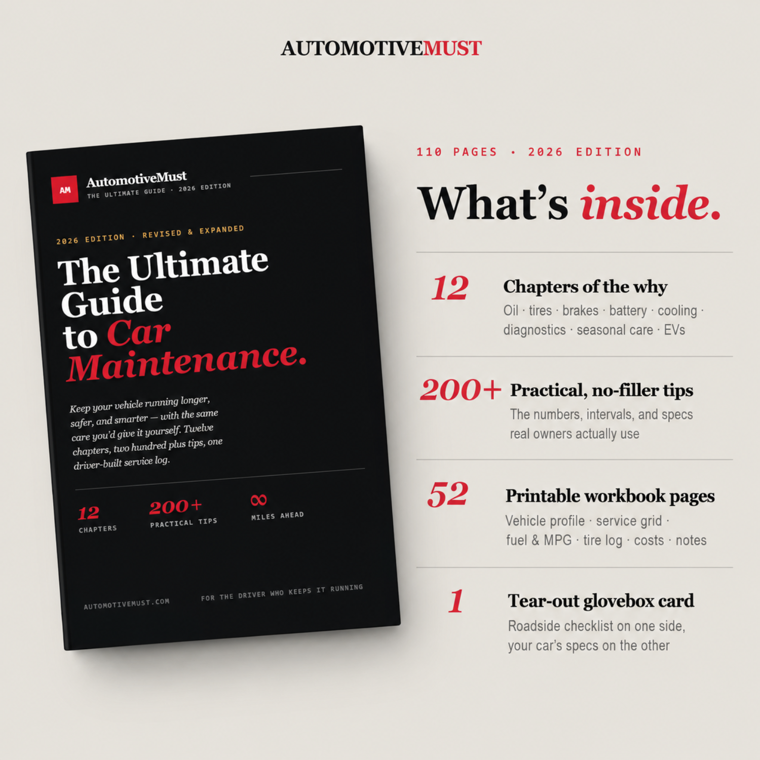 The Ultimate Guide to Car Maintenance (PDF) AutomotiveMust