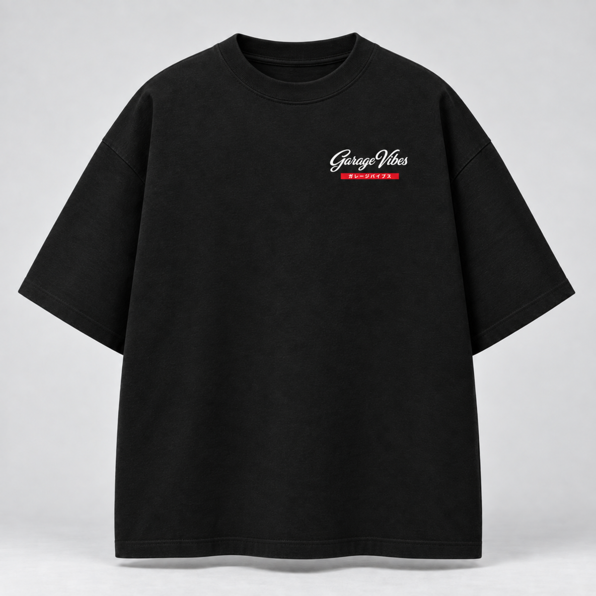 Midnight Shift — Oversized Graphic Tee Printify