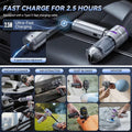 TurboVac 17KPa — Portable 100W Cordless Car Vacuum & Blower Automotive Must