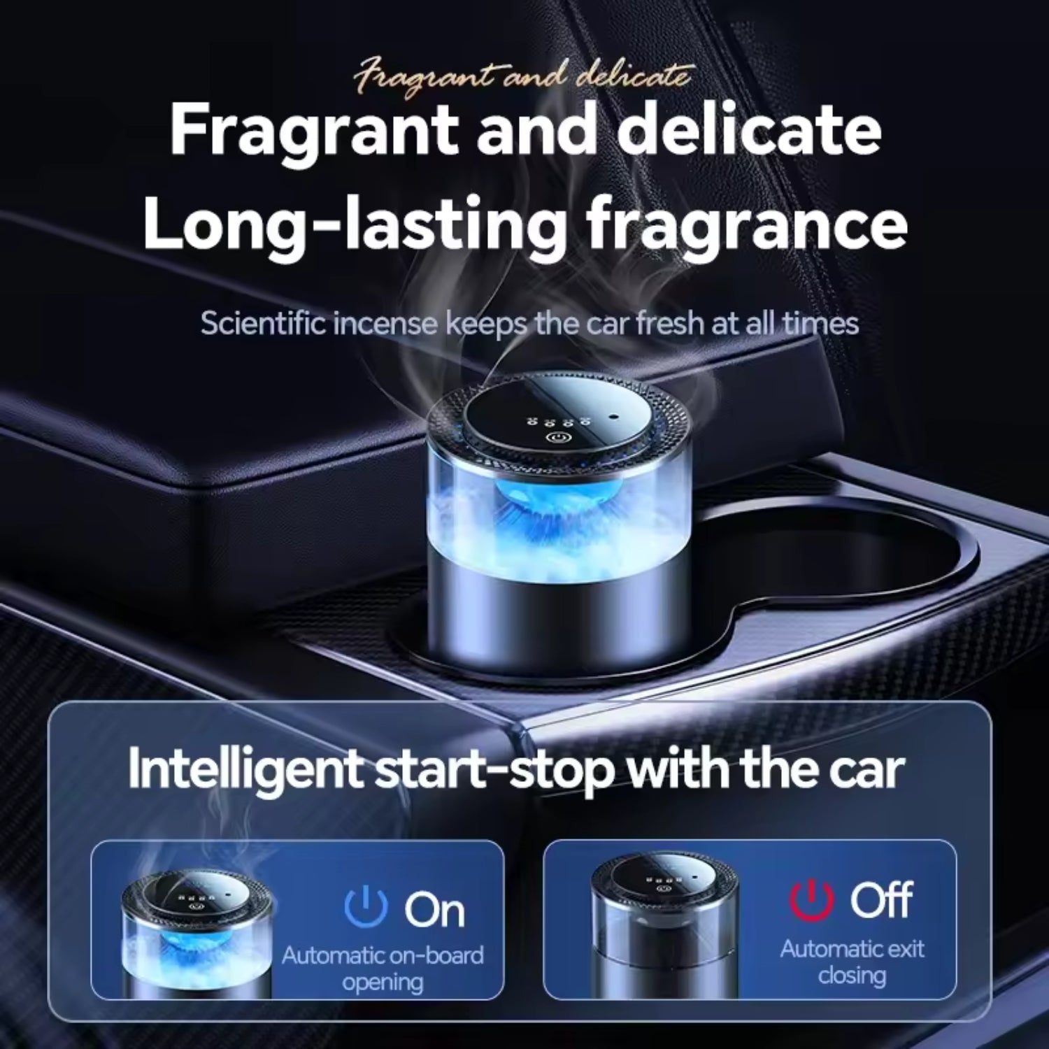 CloudScents — AI Smart Luxurious Car Aroma Diffuser Automotive Must