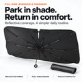 UmbraShade™ - Umbrella Windshield Sun Shade for Cars – UV & Heat Block AutomotiveMust