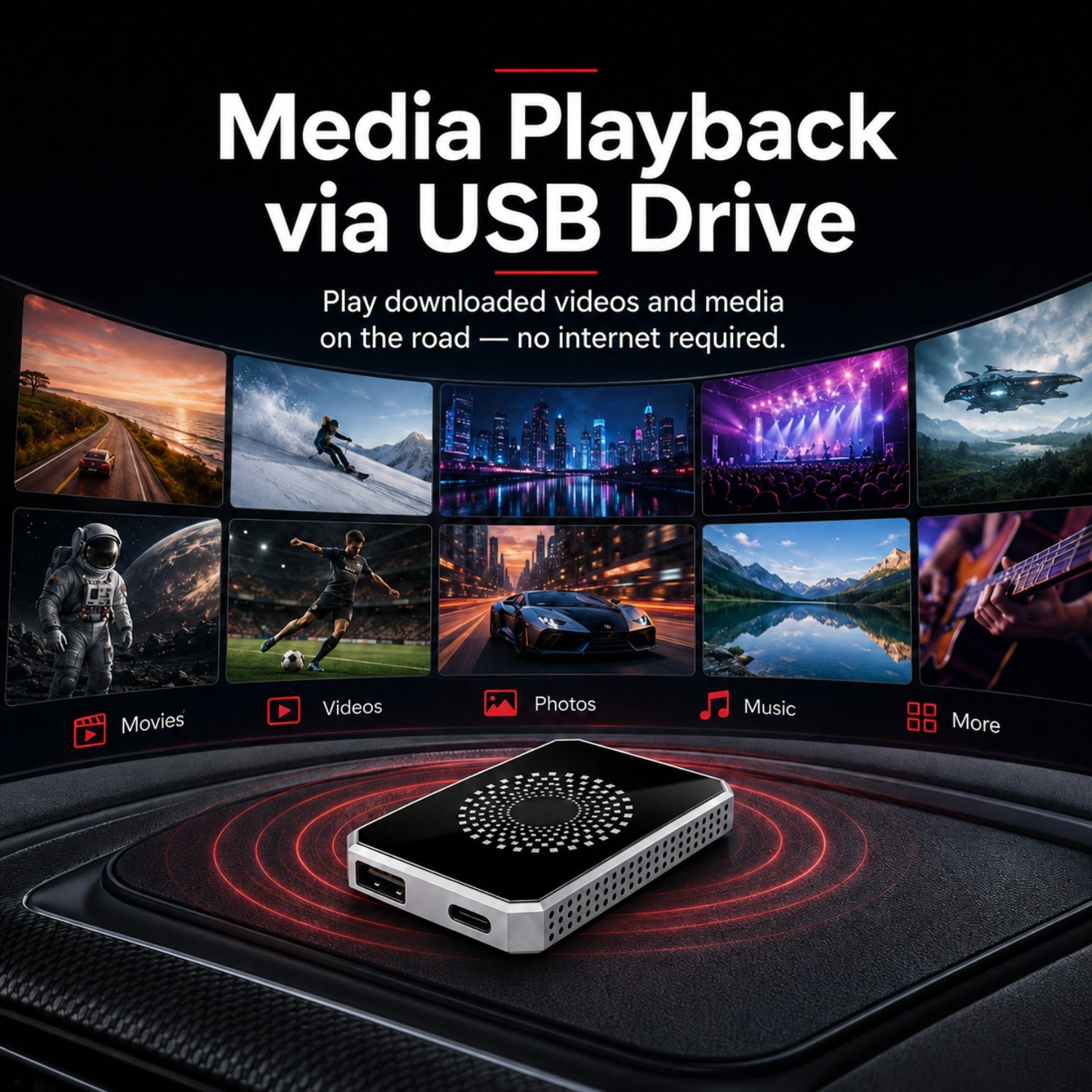 DriveIQ Box™ — Wireless CarPlay & Android Auto Adapter Automotive Must