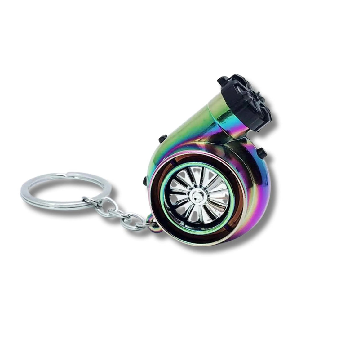 Turbine USB Keychain Lighter with Sounds + LED