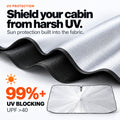 UmbraShade™ - Umbrella Windshield Sun Shade for Cars – UV & Heat Block AutomotiveMust