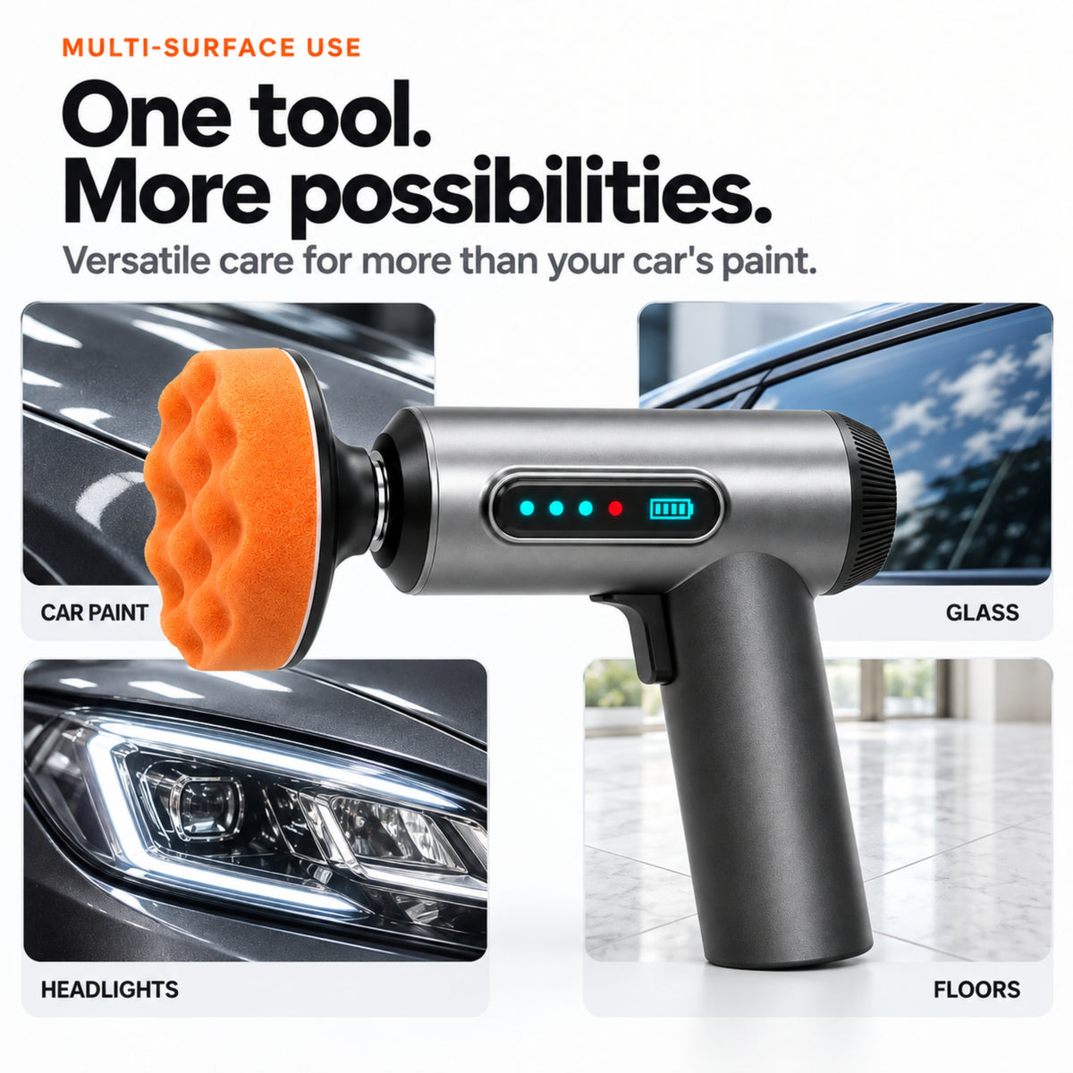 ShinePro™ | Cordless Car Waxer & Polishing Kit Automotive Must