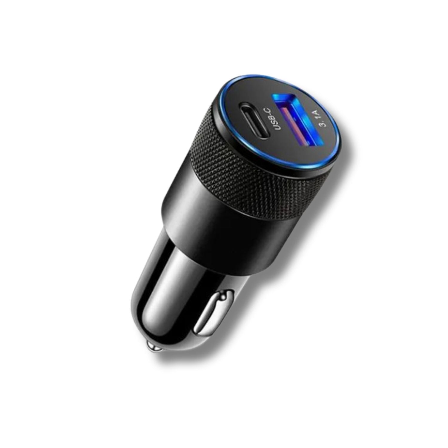 68W Metal Alloy Adapter USB Car Charger