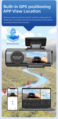 Sentinel 4K Ultra HD — Dual Dash Cam with GPS & Night Vision Automotive Must