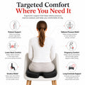 AutoComfort™ — Memory Foam Coccyx Seat Cushion Automotive Must