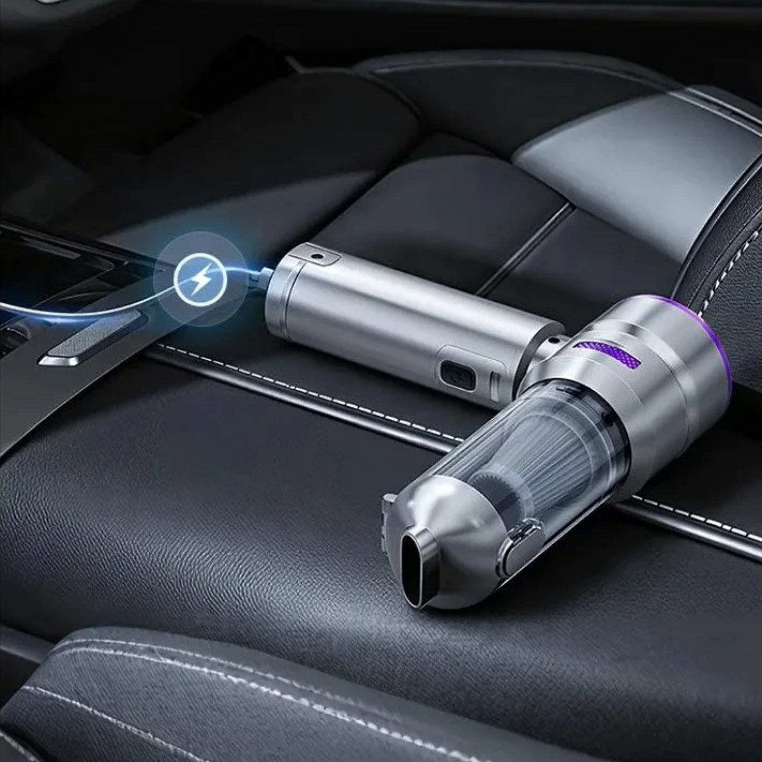 TurboVac 17KPa — Portable 100W Cordless Car Vacuum & Blower Automotive Must