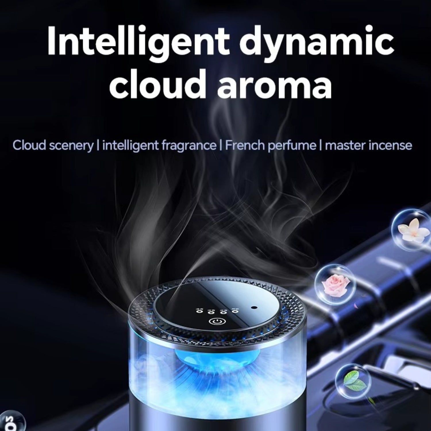 CloudScents — AI Smart Luxurious Car Aroma Diffuser Automotive Must