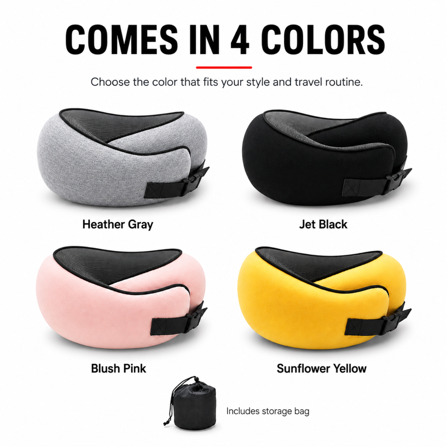 TravelCradle™ – Premium Travel Pillow Automotive Must