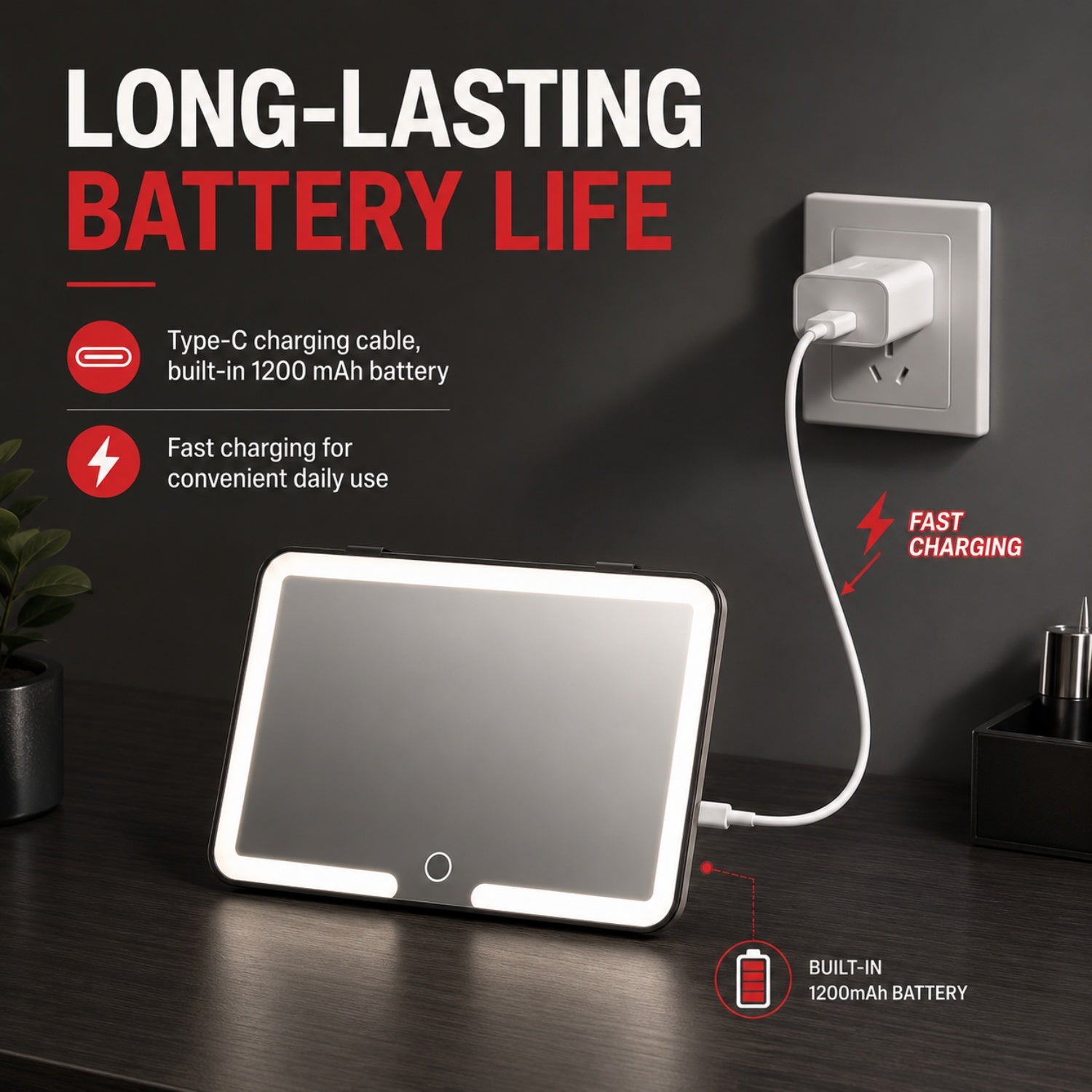Car smart makeup mirror Automotive Must
