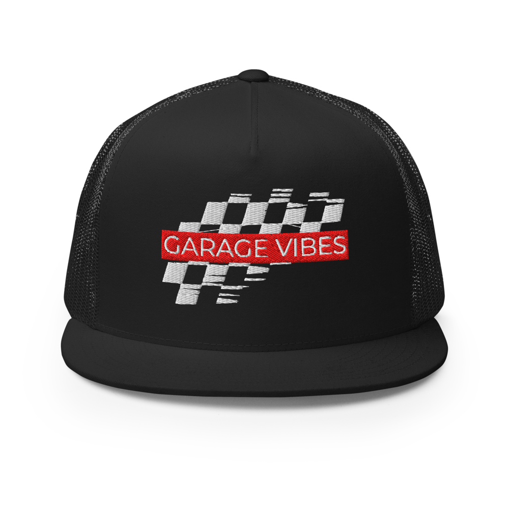 Garage Vibes™ Classic Mesh Snapback Cap - Automotive Must
