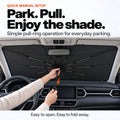 UmbraShade™ - Umbrella Windshield Sun Shade for Cars – UV & Heat Block AutomotiveMust
