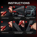 Car aluminum alloy window breaker safety hammer Automotive Must
