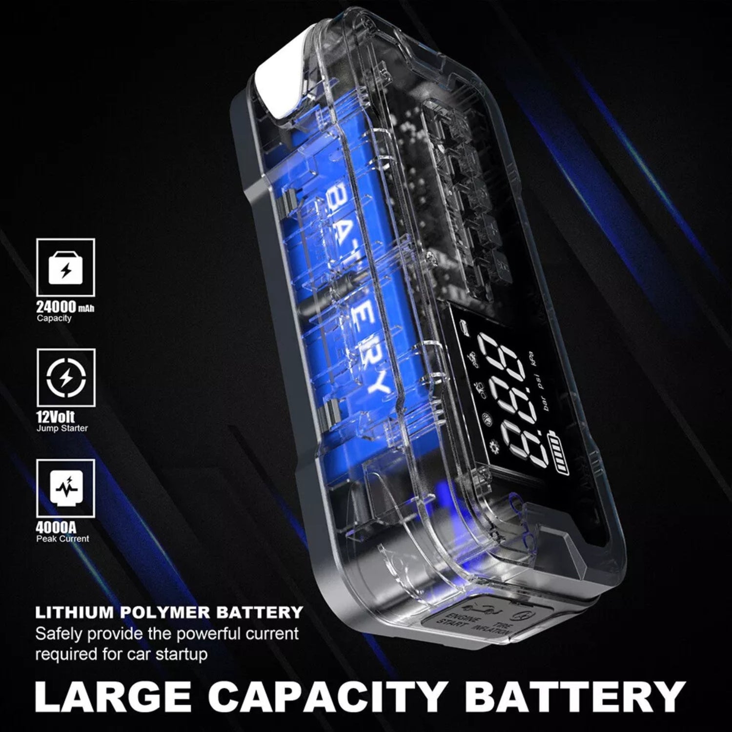 PowerBoost X4™ | 4-in-1 Jump Starter & Air Compressor Automotive Must