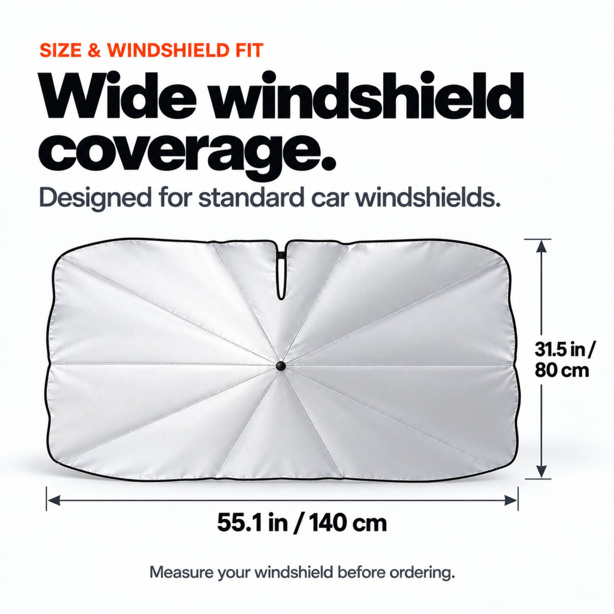 UmbraShade™ - Umbrella Windshield Sun Shade for Cars – UV & Heat Block AutomotiveMust