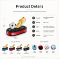 Solar Rotating Football Car Perfume Ornament AutomotiveMust