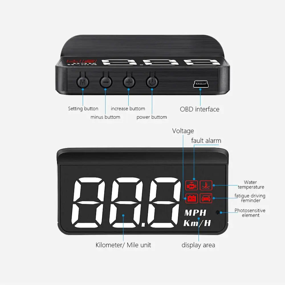 Multi-Function Universal Car Head-Up Display