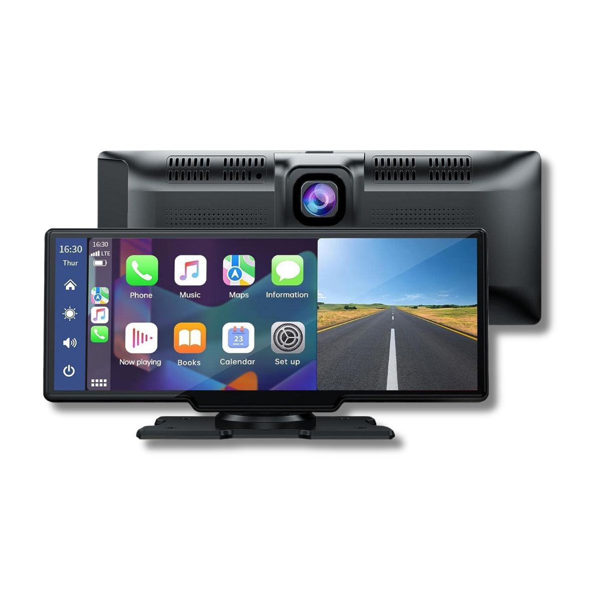 DashPlay Pro MAX™ | Portable Wireless Car Multimedia Player Dashcam