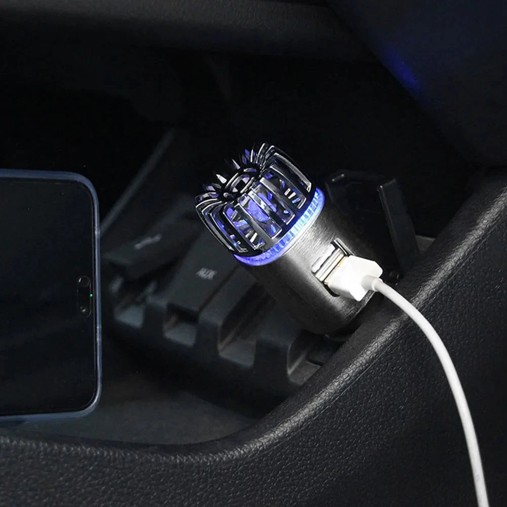 PureAir Drive™ | USB Car Air Purifier & Ionizer