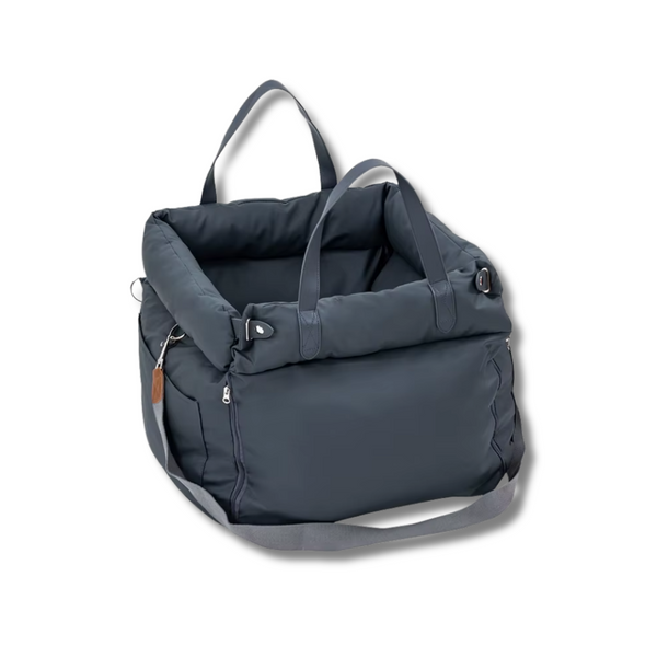PawLuxe™ | Premium Faux Leather Pet Car Seat & Travel Bed