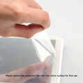Car Sun Visor HD Mirror with Dimmable LED Lights - Automotive Must