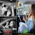 Car Sun Visor HD Mirror with Dimmable LED Lights - Automotive Must
