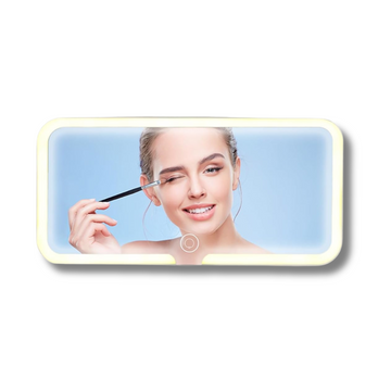 Car Sun Visor HD Mirror with Dimmable LED Lights - Automotive Must