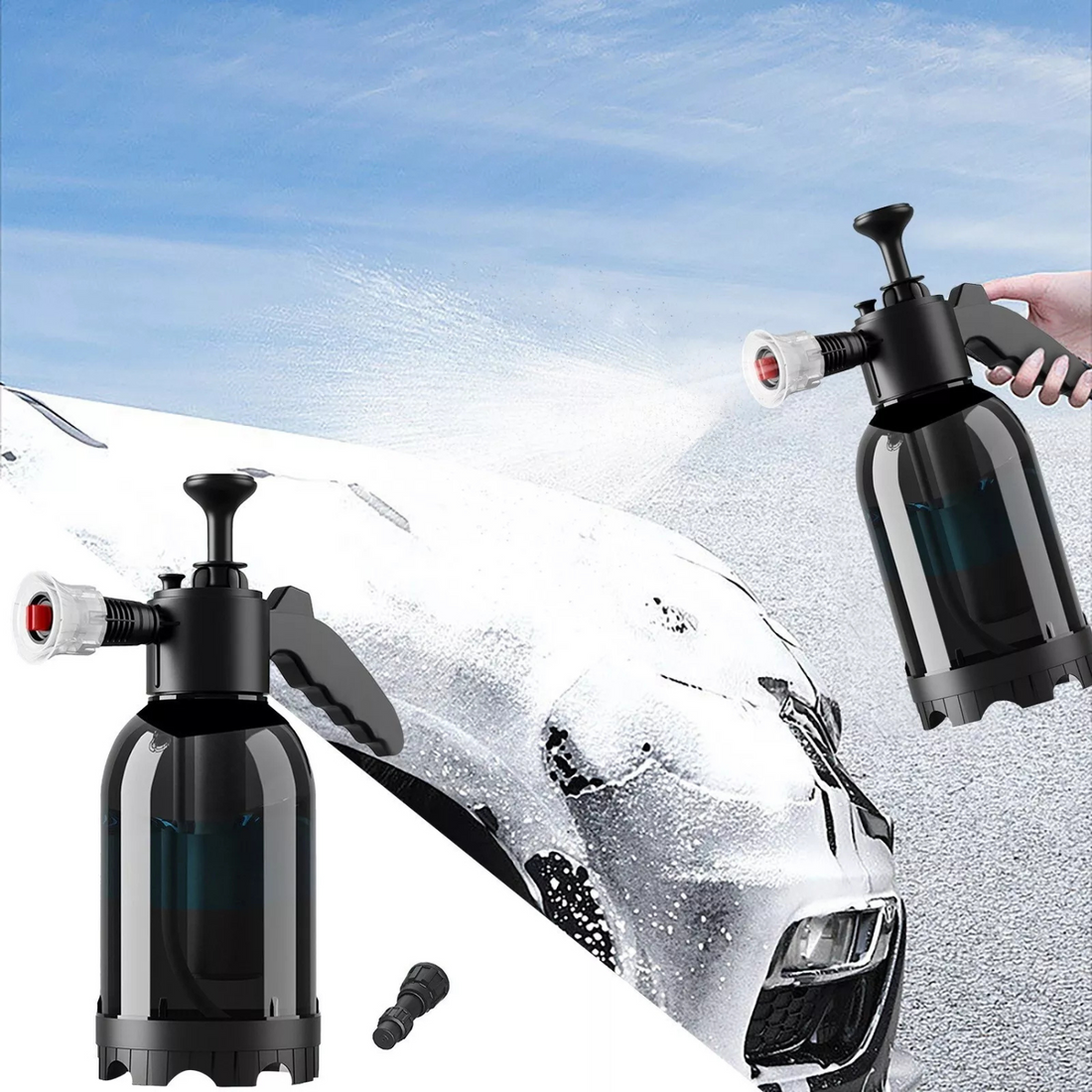 UltraFoam Blaster™ | Handheld Pressure Foam Cannon Sprayer