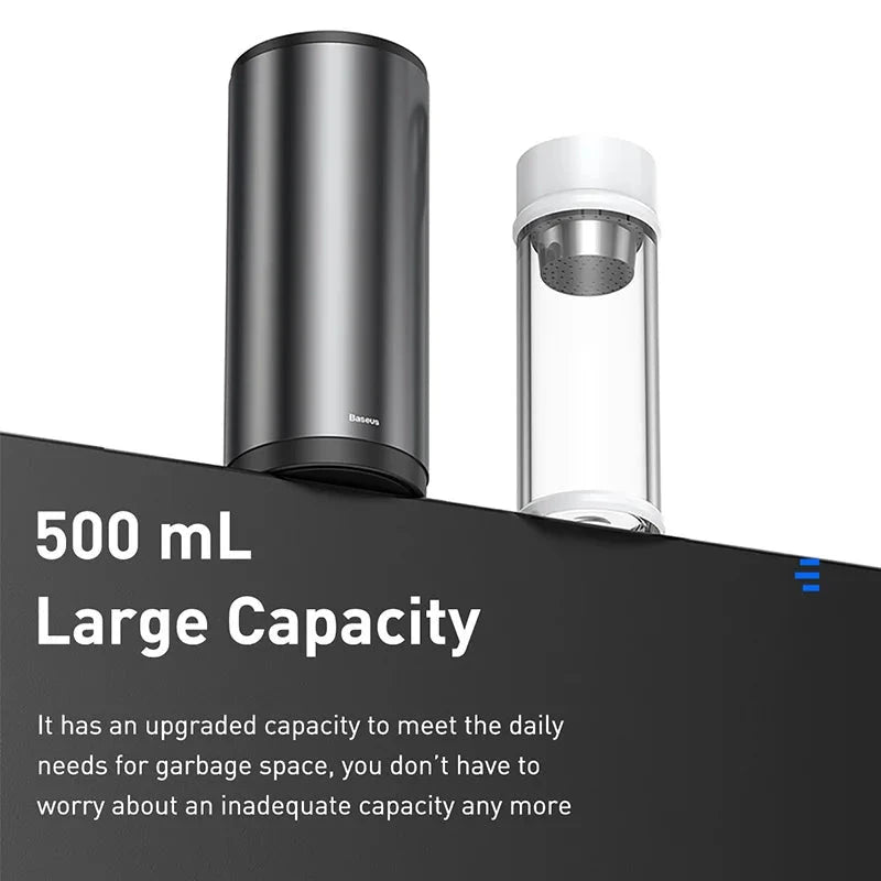 Portable Press-Down Car Garbage Bin - Automotive Must