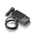 Car Cigarette Lighter Charger with 3USB Ports PD Fast Charge Automotive Must
