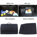 Portable Leather Organizer Car Storage Box - Automotive Must
