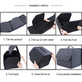 Portable Leather Organizer Car Storage Box - Automotive Must