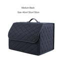 Portable Leather Organizer Car Storage Box - Automotive Must
