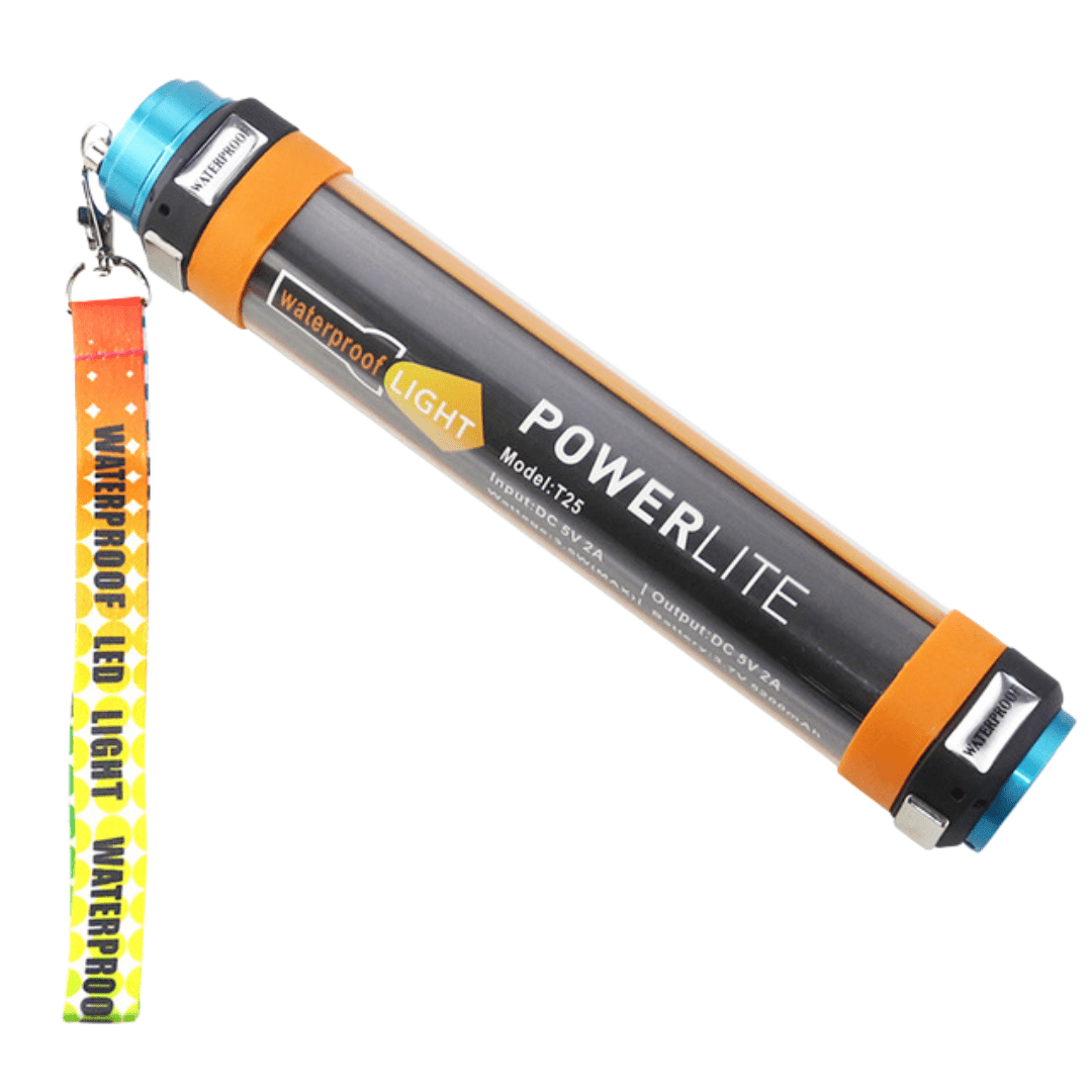 Portable Waterproof LED Flashlight Torch